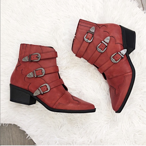 indigo rd yasmina western bootie